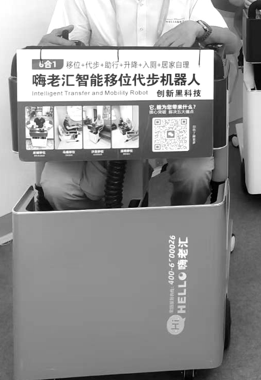移位代步机器人(黑白)